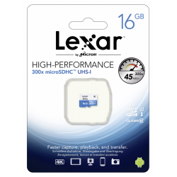 LEXAR MICRO SD 16GB 45MB/S