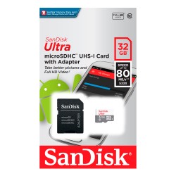 SANDISK MICRO SD ULTRA 32GB...